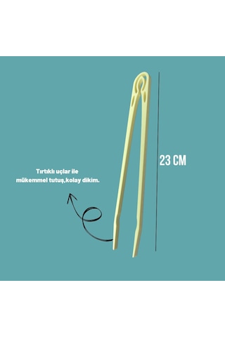 Woof Akvaryum Bitki Dikim Cımbızı Düz Uçlu 23 CM