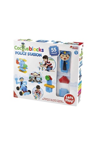 Dede Kaktüs Bloklar Polis İstasyonu 55 Prç. 03307