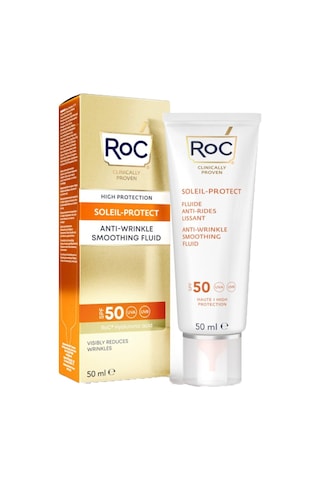 Roc Soleil-Protect Wrinkle Karşıtı Likit Güneş Kremi SPF50 50 ML