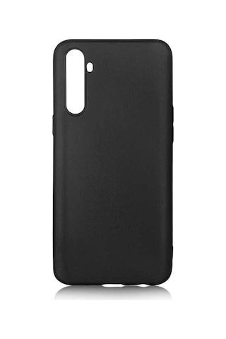 Realme 6 Kılıf Zore Premier Silikon Kapak Siyah