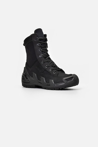 Vaneda 1348 V-clutch On Duty Nubuk Erkek Bot Sıyah Siyah