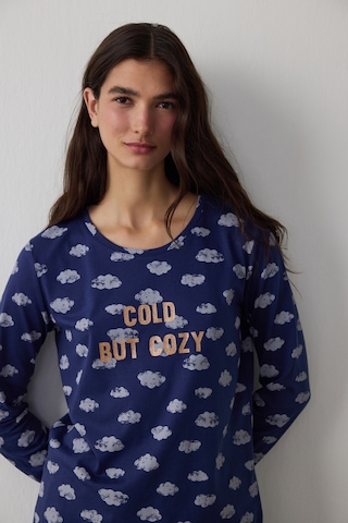 Penti Lacivert Cloudy Night Pantolon Pijama Takımı Lacivert