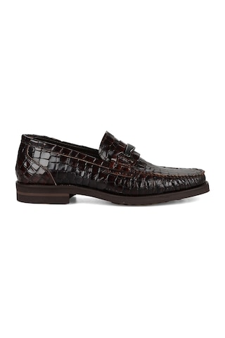 Footcourt Loafer Kahverengi Toka Detaylı Erkek Makosen
