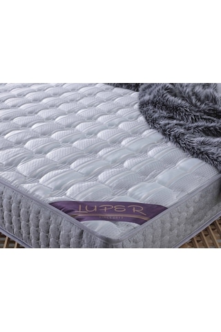Luper Tek Kişilik 90x190 Yaylı Omurga Destekli Ve Ekonomik Full Ortopedik Rahat Yatak