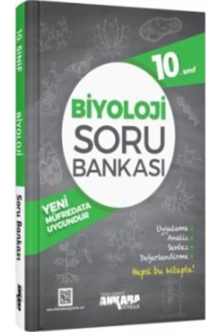 10. Sınıf Biyoloji Soru Bankası / Caner Yalçın 10. Sınıf Biyoloji Soru Bankası / Caner Yalçın