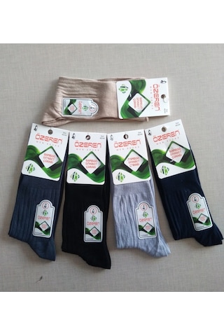 Özeren Bambu Diyabet Şeker Çorabı 12 Çift 0023