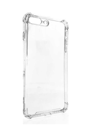 Apple iPhone Uyumlu 7 Plus Kılıf Kamera Korumalı Nitro Anti Shock Silikon - Renksiz Renksiz Renksiz