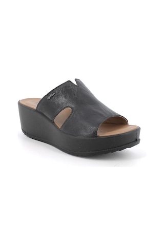 Terlik Kadın 7665900 Igı&co Dcd 76659 Capra Tamponata Nero Siyah