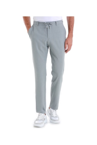 Hatemoğlu Gri Dinamik Fit Kareli Yandan Cepli Jogger Pantolon 29221024c006 140 Gri