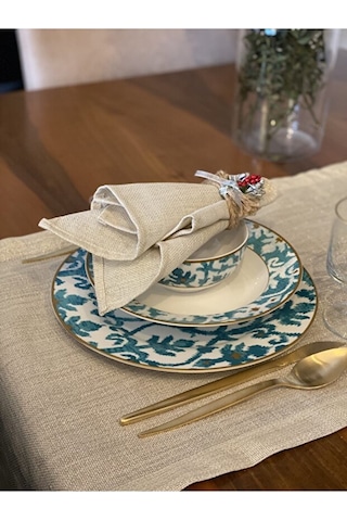 Valerium Simli Gold Runner 40x150cm Gold