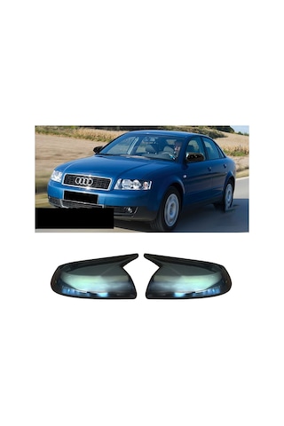Audi A4 B6 Batman Yarasa Ayna Kapağı Piona Black 2004 - 2005