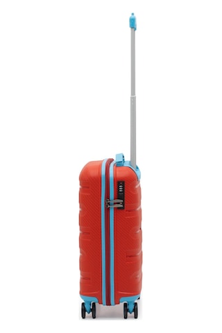 Cotpoly Artemis Pp Polipropilen&kırılmaz Kabin Boy Valiz 55 Cm Kırmızı