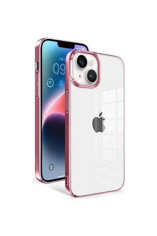 Zeyline Apple Uyumlu iPhone 14 Plus Zore Sun Kapak-rose Gold