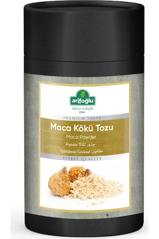 Arifoğlu Maca Kökü Tozu Öğütülmüş Silindir Kutu 75 G
