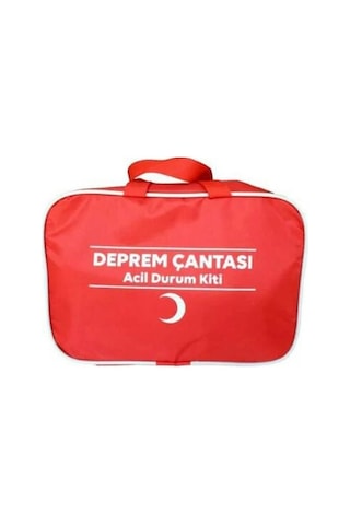 Deprem. İlk Yardım Seti ve Çantası
