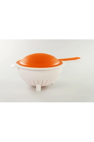 Tupperware Çift Süzgeç Turuncu