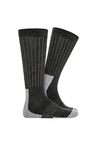 Thermoform Extreme Unisex Çorap 3'lü Paket Antrasit Renkli