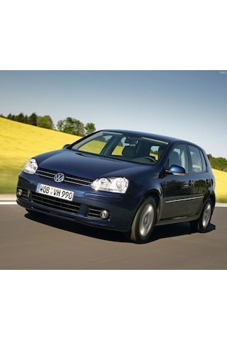 VW Golf 5 MK5 04-08 Sol Ön Kapı Cam Düğmesi Dörtlü Krom 5K4959857