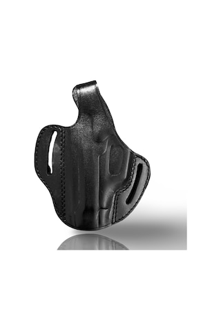 Rigor Universe Beretta 81 84 85 Cheetah Tabanca Kılıfı Gerçek Deri Pancake Owb Siyah Sol El