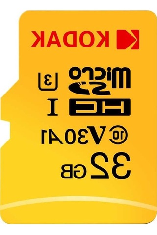 Ulzyvf Yüksek Hızda 4k Video İçin U3 V30 A1 Sınıfı Suya Dayanıklı Micro Sd Kart