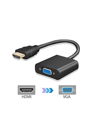 HDMI TO VGA KABLO ÇEVİRİCİ DÖNÜŞTÜRÜCÜ Hdmı Hdmi To Vga