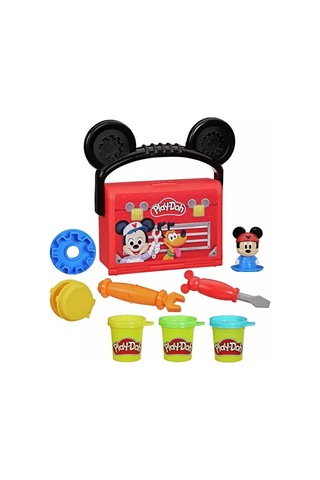 Play Doh Mickey Mouse On The Go Garage Oyun Hamuru Seti G3109 Çok Renkli