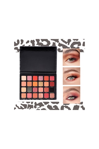 Vkemall 24 Renkli Göz Farı Paleti - Yüksek Pigment, Mat Ve Parlak Tonlar, Uzun Süre Kalıcı, Doğal Ve Dramatik Makyajlar İçin