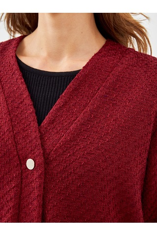 Lcwaıkıkı Classic Bordo Hırka