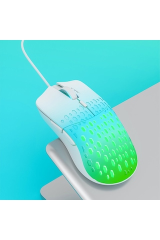 Aula S11 Pro 3600 DPI RGB Optik Oyuncu Mouse