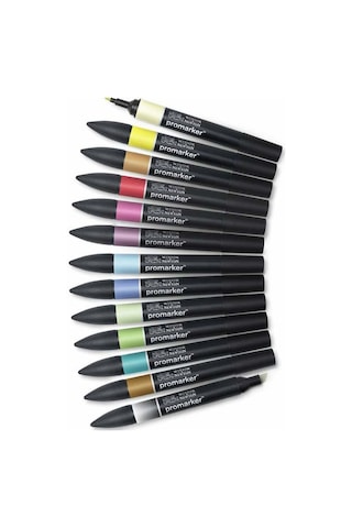 Winsor Newton Promarker 12+1 Kalem Seti 2 4832