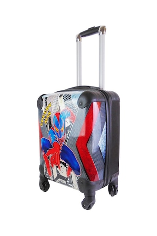 Protocol London Spiderman Speedy Man Erkek Çocuk Valizi Siyah