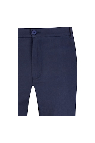 Hatemoğlu Lacivert Regular Fit Yandan Cepli 100% Pamuk Jogger Pantolon