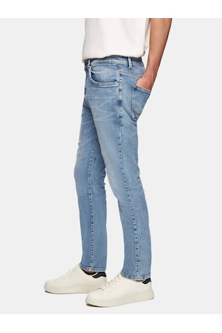 Ltb Hollywood 300 Düz Paça Orta Bel Orta Mavi Jean Pantolon Orta Mavi