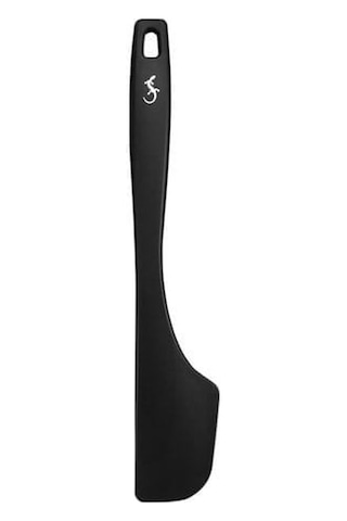 Lurch - Platin Silikon Hamur Kazıyıcı 28 Cm Siyah - Yanmaz, Yapışmaz, Bükülmez, Çizmez, Tat Ve Koku Bırakmaz - 240606