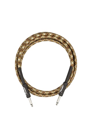 Fender Professıonal Serıes Instrument Cable - Desert Camo Instrumentenkabel - Gerade Klinke - 3 Meter