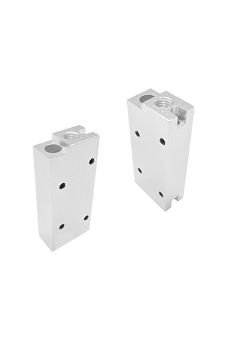 Gatherco 2 Adet E3d Süper Volkan Alüminyum Isıtma Bloğu - Voron 2.4 3d Yazıcı Dıy Hotend Nozul Parçalarına Uygun