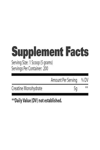 Gat Creatine Kreatin Monohydrate 1000 Gram - 200 Servis