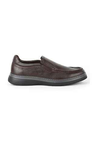 Lbr H1065 Erkek Deri Casual Ayakkabı Khv-gri