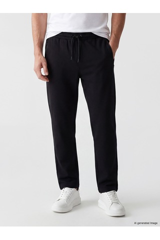 Lcwaıkıkı Classic Siyah Regular Fit Erkek Eşofman Altı