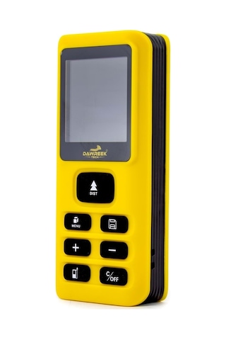 Dawreek Mesafe Ölçer E40 Yellow 80 Metre Dijital El Tipi Mesafe Ölçüm Cihazı