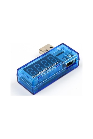 Dijital USB Mobil Güç (Akım ve Voltaj) Test Cihazı