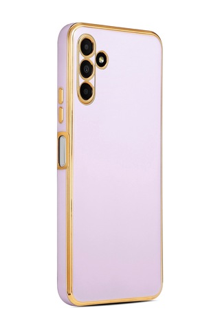 Zore Galaxy Uyumlu A04s Kılıf Bark Kapak - Lila Lila