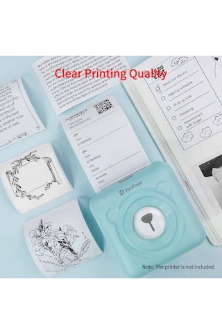 Lemestar 10 Yıllık Koruma 57x30mm Termal Etiket Kağıdı - Suya, Yağa Ve Sürtünmeye Dayanıklı, Bisfenol A'sız, Yüksek Renk Canlığı, 5 Adet Paket