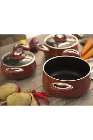 Taç Titan Granit 3'lü Güveç Seti Tt-1102 Diğer