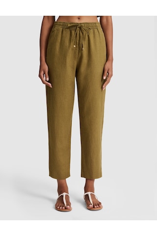 Pierre Cardin Kadın Haki Pantolon Kanvas-chino 50321220-vr027
