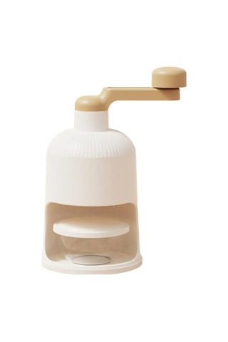 Jialan Manuel Buz Kırıcı Makine Paslanmaz Çelik Bıçaklar Buz Beyaz