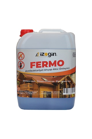 İzogin Fermo Ahşap Alev Önleyici Ve A.ntibakteriyel Koruyucu 5 Kg