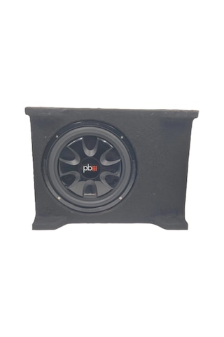 Powerbass Sehpa Slim Kabin Bass 30cm - Powerbass S-12t 300rms Slim Subwoofer 30cm - Profesyonel Sehp