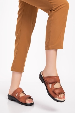 Ortopedik Kadın Terlik Taba Dia 019-23