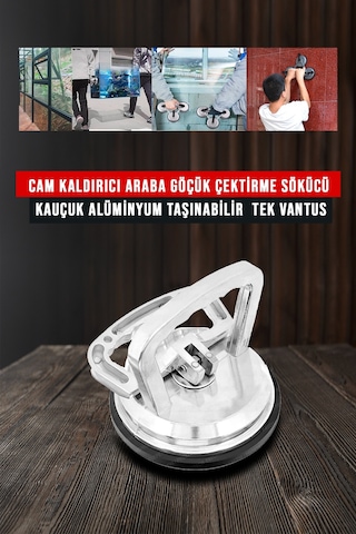 Premium Yüksek Kalite Cam Fayans Kaldırma Metal Alüminyum 3-2-1 3lü Set Cam Fayans Taşıma Vantuz